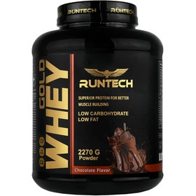 تصویر پودر پروتئین وی گلد رانتک (2270 و 908 گرم) - 908 گرم Runtech Whey Protein Gold 2270 & 908 g