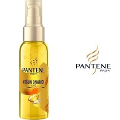 تصویر روغن موی طلایی پنتن حاوی کراتین مدل Yogun Onarici حجم 100 میلی‌لیتر Pantene Pro-V Yogun Onarici Sac Bakim Yagi 100ml