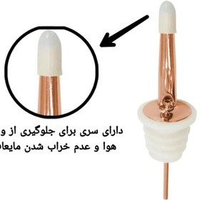 تصویر آرام ریز بطری مدل spout - استیل 