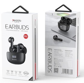 تصویر هندزفری بلوتوث دو تایی Yesido TWS19 TWS Yesido TWS19 TWS Wireless Earphones