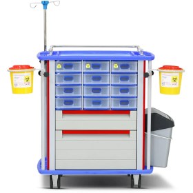 تصویر ترالی دارو ABS مدل KHD D01 