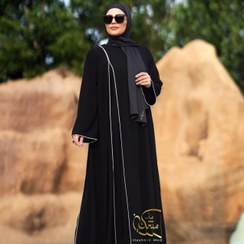 تصویر فروش ویژه مانتو حنانه | پرفروش‌ترین مانتو عبایی | کرپ مال 