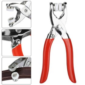 تصویر دستگاه دکمه زن فلزی دستی snap fasteners pliers for metal buttons