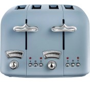 تصویر توستر دلونگی مدل CT04 De'Longhi Argento Flora CT04 .4 Slice Toaster