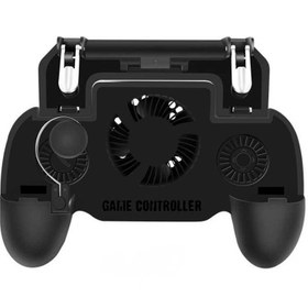 تصویر دسته بازی pubg مدل w10 مناسب برای گوشی موبایل ا Pubg w10 Mobile Game Controller Pubg w10 Mobile Game Controller