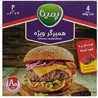 تصویر همبرگر ویژه 80% پمینا 400 گرمی 