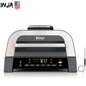 تصویر سرخ کن و گریل نینجا مدل AG551 airfryer grill ninja ag551