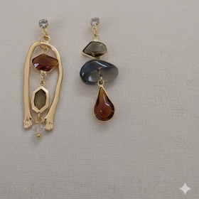 تصویر گوشواره دست سنگی-120 