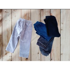 تصویر شلوار بچگانه مخمل کبریتی 