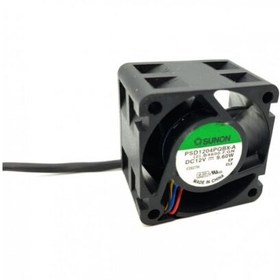 تصویر جت فن براشلس 12V چهارسیمه سایز 4×4 مارک SUNON PSD1204PQBX-A 