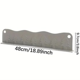 تصویر آبگیر جلوی سینک طرح کاج 