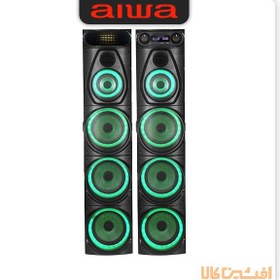 تصویر اسپیکر آیوا مدل Aiwa X3100DSP توان 270 وات اسپیکر آیوا مدل X3100DSP با ظرفیت 270 وات دارای 6 ساب ووفر 10 اینچ