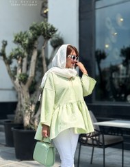 تصویر مانتو عروسکی Elva - فری سایز تا۴۴ / 