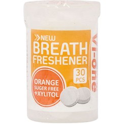 تصویر قرص خوش بو کننده دهان پرتقال وی وان 30 عددی اورجینال ا Orange Oral Deodorant Vi One 30 pcs Orange Oral Deodorant Vi One 30 pcs