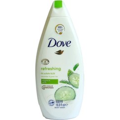 تصویر شامپو بدن کرمی داو (Dove) حاوی عصاره خیار و چای سبز شامپو بدن