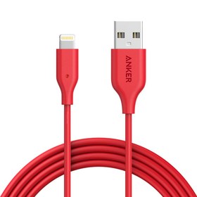 تصویر کابل تبدیل USB به لایتنینگ انکر مدل A8122 PowerLine Plus ا Anker A8122 PowerLine Plus USB to Lightning Cable Anker A8122 PowerLine Plus USB to Lightning Cable
