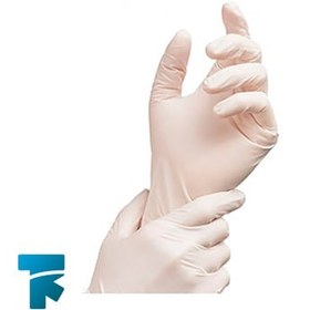 تصویر دستکش لاتکس جراحی بدون پودر Pharmed سایز 6.5 