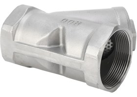 تصویر شیر صافی 304 استنلس استیل - " Y type strainer stainless steel 304 npt 800psi