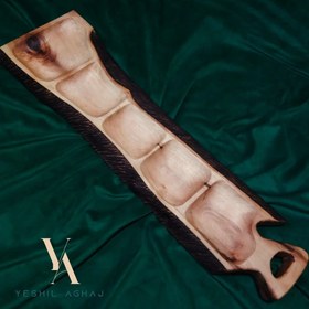 تصویر تخته سرو سینی مزه 