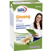 تصویر قرص جینسینگ پلاس یوروویتال 60 عدد Eurho Vital Ginseng Plus 60 Tabs