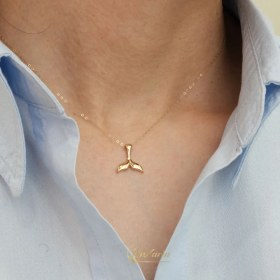 تصویر پلاک طلا دم نهنگ N471 