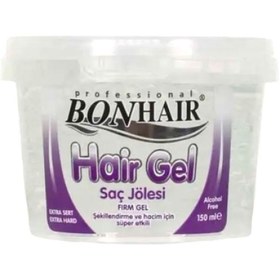 تصویر ژل مو اورجینال برند Bonhair مدل 140 Ml (24'LÜ) کد 783998270 