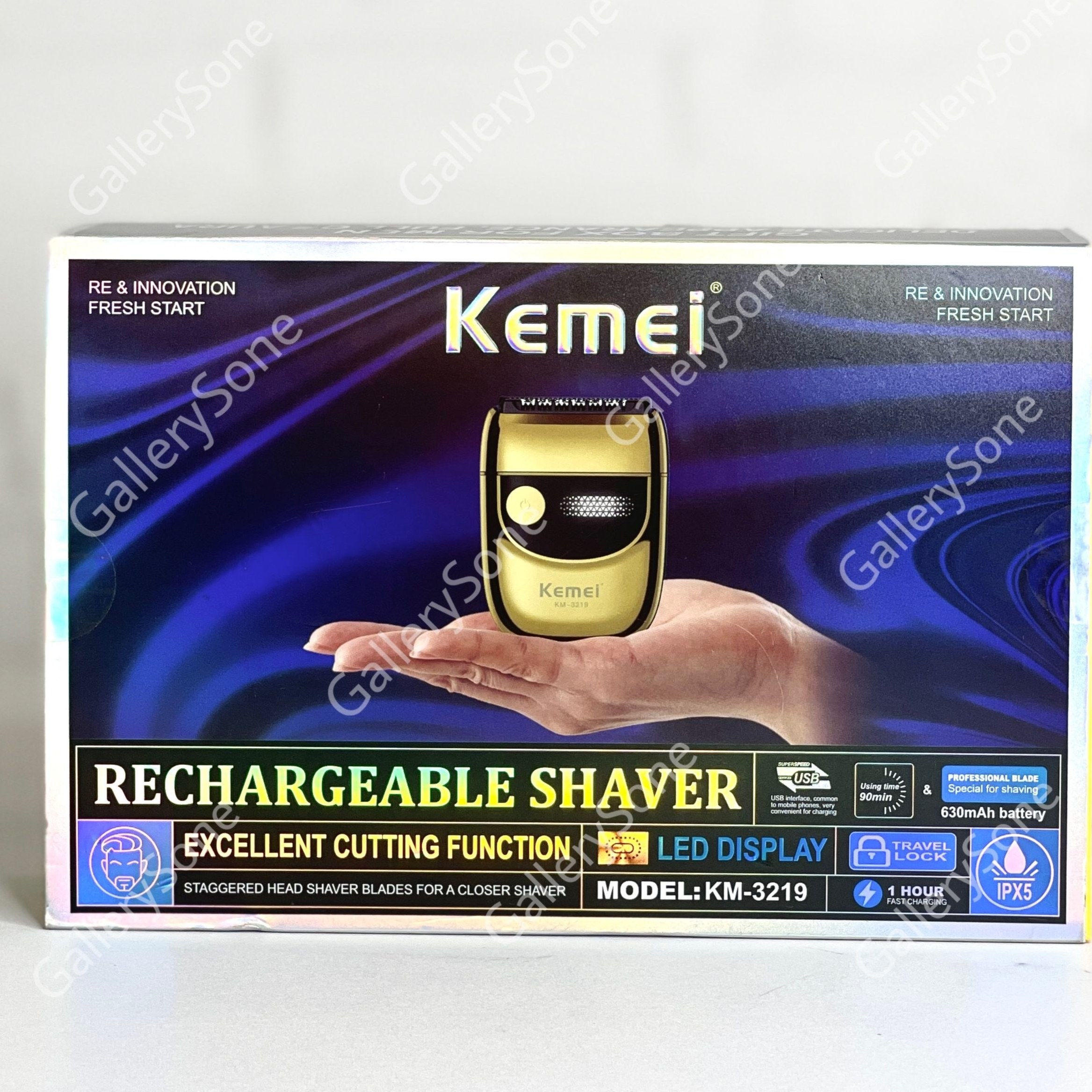 خرید و قیمت شیور جیبی استیل کیمی | Kemei 3219 | ترب خرید و قیمت شیور جیبی استیل کیمی | Kemei 3219 | ترب