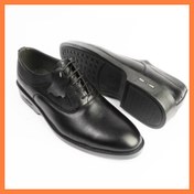 تصویر کفش چرم مردانه مجلسی مدل صدرا سایز ۴۰ تا ۴۴ 