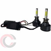 تصویر خرید هدلایت 4 طرفه مدل LED H3 دوتایی پارس تاب 