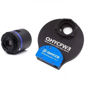 تصویر دوربین CMOS QHY مدل QHY183M به همراه چرخ فیلتر QHYCFW3-S-SR(7X1.25) 
