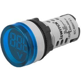 تصویر چراغ سیگنال ولت متر گرد آی سوییچ 