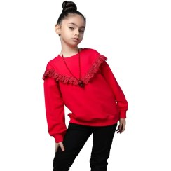 تصویر بلوز دخترانه ماهک یلدایی و گردنبند 4 تا 12 سال باغ سیب 