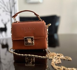 تصویر کیف زنانه مینی بگ عسلی کد 509 