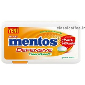 تصویر خوشبو کننده دهان منتوس 30 عددی Mentos 