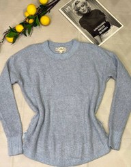 تصویر بلوز بافت وارداتی - آبی 