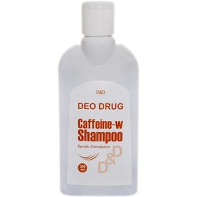 تصویر دئودراگ شامپو کافئین مخصوص بانوان 200ML DEO DRUG CAFFEINE-W SHAMPOO D&D 200ML