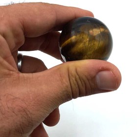 تصویر گوی سنگ چشم ببر 80 گرمی 