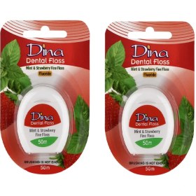 تصویر نخ دندان دینا 