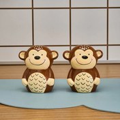 تصویر ست ۲ عددی نمکدان و فلفل پاش سرامیکی کاراجا 