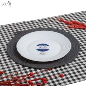 تصویر پلیت سرو تخت 25 سانت شیاردار هارنا آرکوپال لومینارک (یک عددی) 