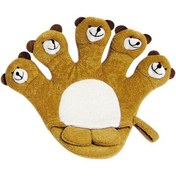 تصویر لیف حمام کودک تایتانیا مدل Bear TITANIA Frottee Bath Glove For Kids 9203 Bear