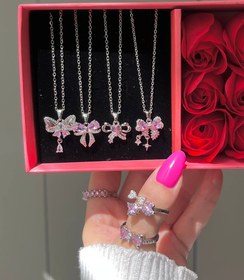 تصویر گردنبند پاپیون 