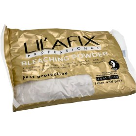 تصویر پودر دکلره لیلافیکس رنگ کربن (خاکستری) 1 کیلویی LILAFIX 