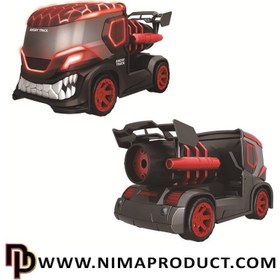 تصویر اسباب بازی ماشین کنترلی کامیون عصبانی دود زا SPRAY & ANGRY TRUCK TOY