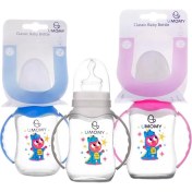 تصویر شیشه شیر یومامی ۱۵۰ میل دسته دار پروپیلن 