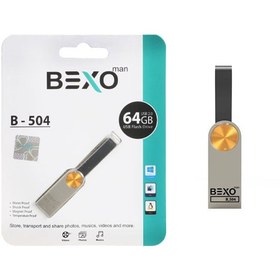 تصویر فلش مموری بکسو B_504 ظرفیت 64 گیگابایت USB Flash BEXO 64G B-504