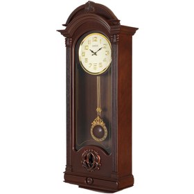 تصویر ساعت دیواری چوبی لوتوس مدل REDMOND-W-87701 رنگ BR LOTUS - BLACKWELL Wooden wall clock Code W-87701