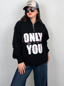 تصویر دورس نیم زیپ داخل کرک only you 