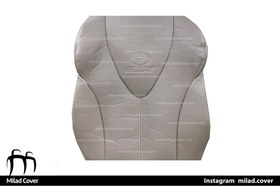 تصویر روکش صندلی تویوتا کمری ۲۰۰۷ تا ۲۰۱۱ چرم رنگ طوسی 