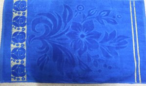 تصویر حوله حمامی سایز بزرگ مخمل 